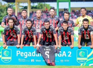 Persekat Tegal Curi Tiga Poin dari Persikas Subang dalam Lanjutan Pegadaian Liga 2 2024/25 skuad Persekat Tegal di Pegadaian Liga 2 (lib)