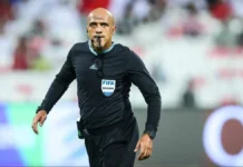 Ahmed Al Kaf Bersyukur Usai Timnas Indonesia Dibantai Jepang 0-4 di GBK Wasit Ahmed Al Kaf yang memimpin pertandingan Bahrain kontra Timnas Indonesia di Kualifikasi Piala Dunia 2026 Sumber : AFC