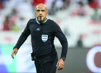Ahmed Al Kaf Bersyukur Usai Timnas Indonesia Dibantai Jepang 0-4 di GBK Wasit Ahmed Al Kaf yang memimpin pertandingan Bahrain kontra Timnas Indonesia di Kualifikasi Piala Dunia 2026 Sumber : AFC