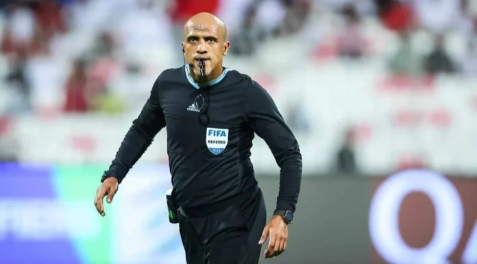 Ahmed Al Kaf Bersyukur Usai Timnas Indonesia Dibantai Jepang 0-4 di GBK Wasit Ahmed Al Kaf yang memimpin pertandingan Bahrain kontra Timnas Indonesia di Kualifikasi Piala Dunia 2026 Sumber : AFC