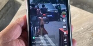 Pemotor Lawan Arus di Terusan Buahbatu Picu Ketegangan, Ojol Berupaya Melerai Tangkapan layar viral Foto: Wisma Putra/detikJabar)