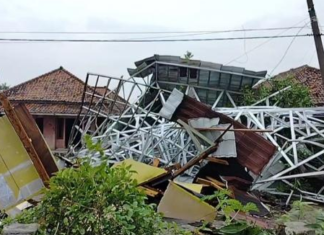 Kemensos Distribusikan Bantuan untuk Korban Puting Beliung di Subang