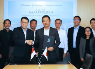 Suryacipta dan Sumitomo Corporation Resmikan Kerja Sama Pemasaran untuk Subang Smartpolitan di Tokyo Promosi Subang Smartpolitan di Pasar Jepang, Suryacipta dan Sumitomo Perluas Kerja Sama. (Foto: Istimewa)