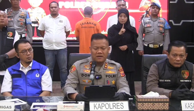 Pengoplosan BBM Terbongkar di Subang Pengoplosan BBM Terbongkar di Subang